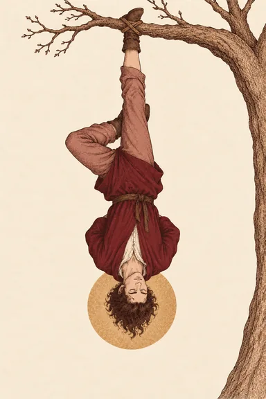 매달린 사람 The Hanged Man 타로 카드