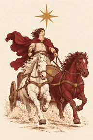 전차 타로 카드